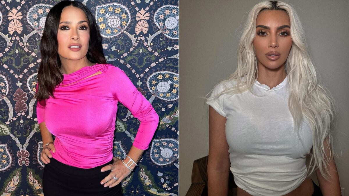 Resurgió un video de Kim Kardashian y Salma Hayek que enfureció a los fans.