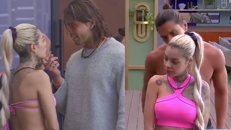 Melissa Gate y Luca Onestini de 'La casa de los famosos All-Stars'