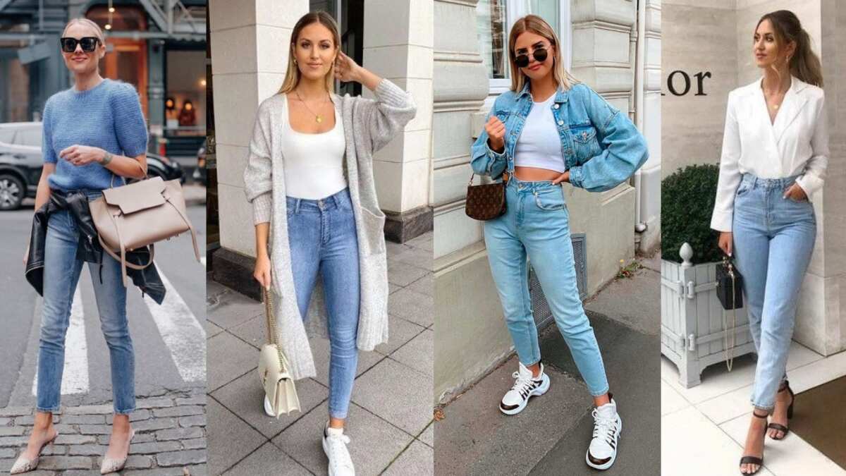 Ideas para combinar jeans