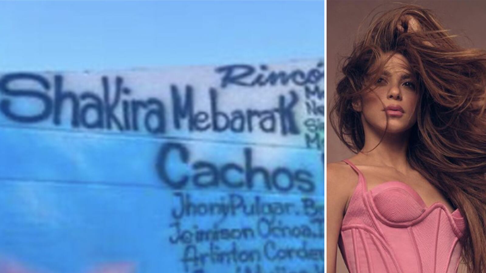 Shakira ya forma parte del ‘Muro del cacho’ en su tierra natal.