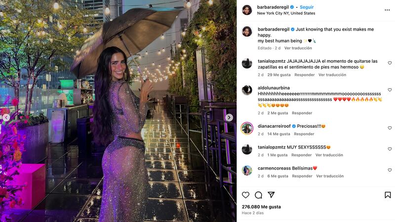 Bárbara de Regil volvió a causar descontento en redes por este look.