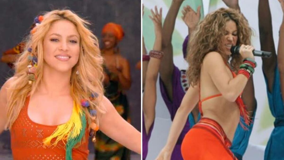 Las veces que Shakira ha participado en Mundiales de fútbol y ha brillado