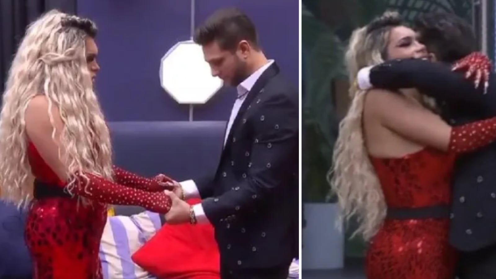 Wendy Guevara y Nicola Porcella la casa de los famosos