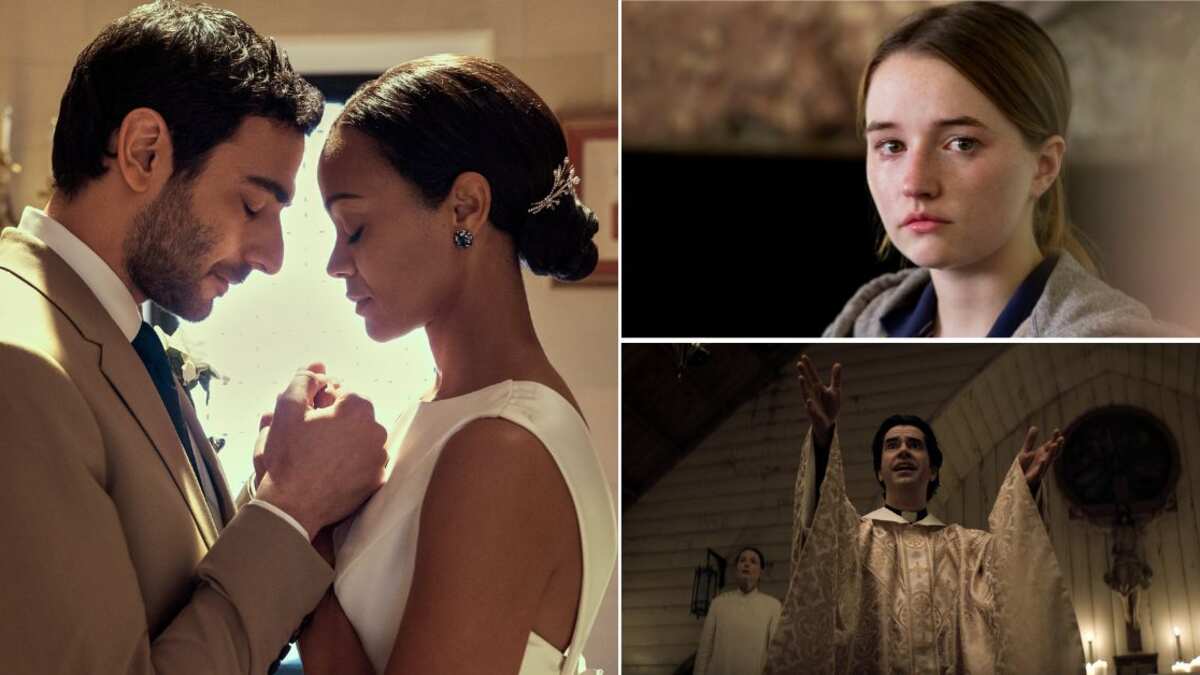 Escenas de las miniseries Desde cero, Inconcebible y Misa de medianoche