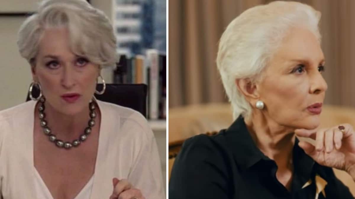 El look de Carolina Herrera por el que la llaman la nueva Miranda Presley