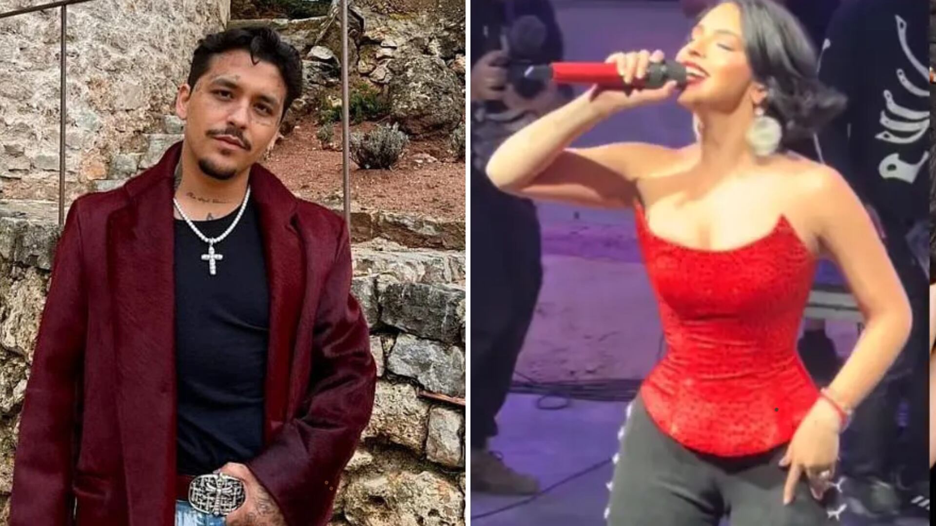 Así es como Nodal estaría siguiendo el ejemplo de Ángela Aguilar: aseguran que también "usaría relleno".