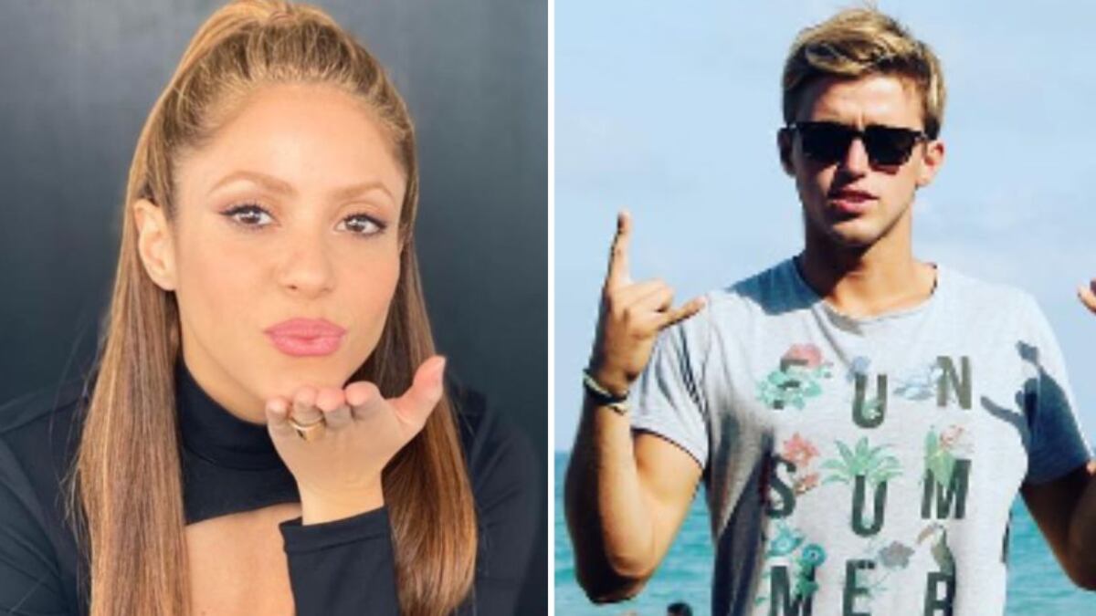 Shakira instructor de surf