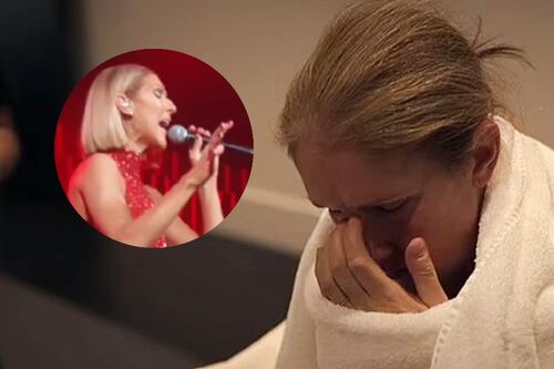 Tras documental, se viraliza momento de Céline Dion luchando para seguir cantando en un concierto que nadie notó