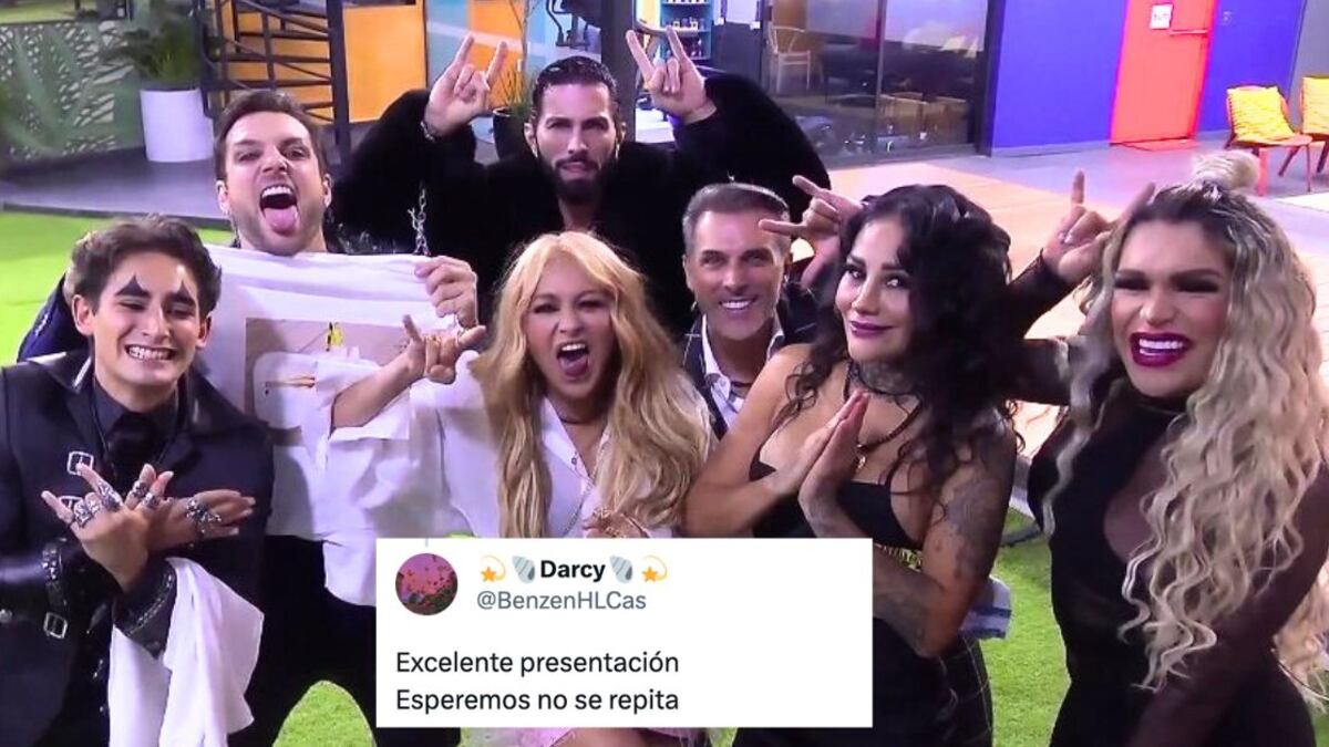 Paulina Rubio sorprendió a los habitantes de La Casa de los Famosos durante la última gala de eliminación.