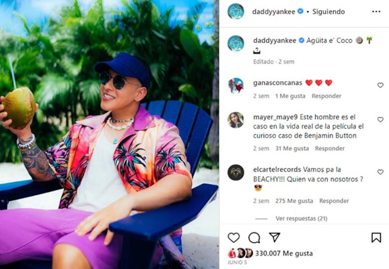 Daddy Yankee joven