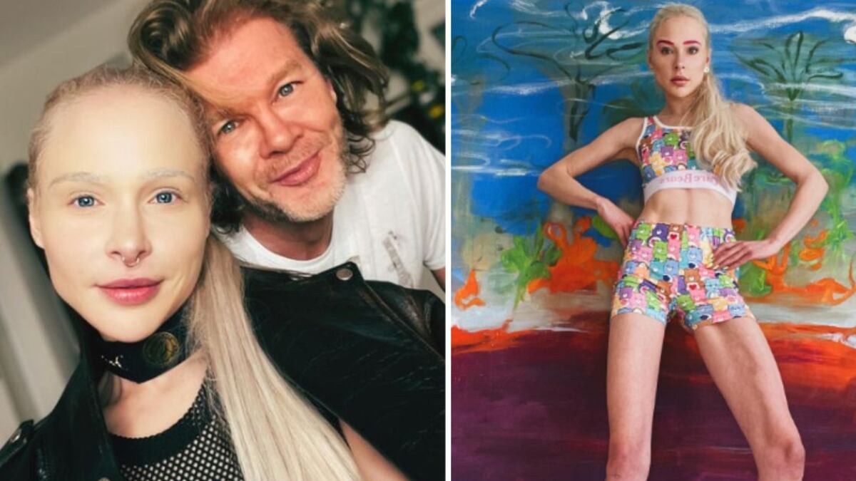 Modelo alargó piernas