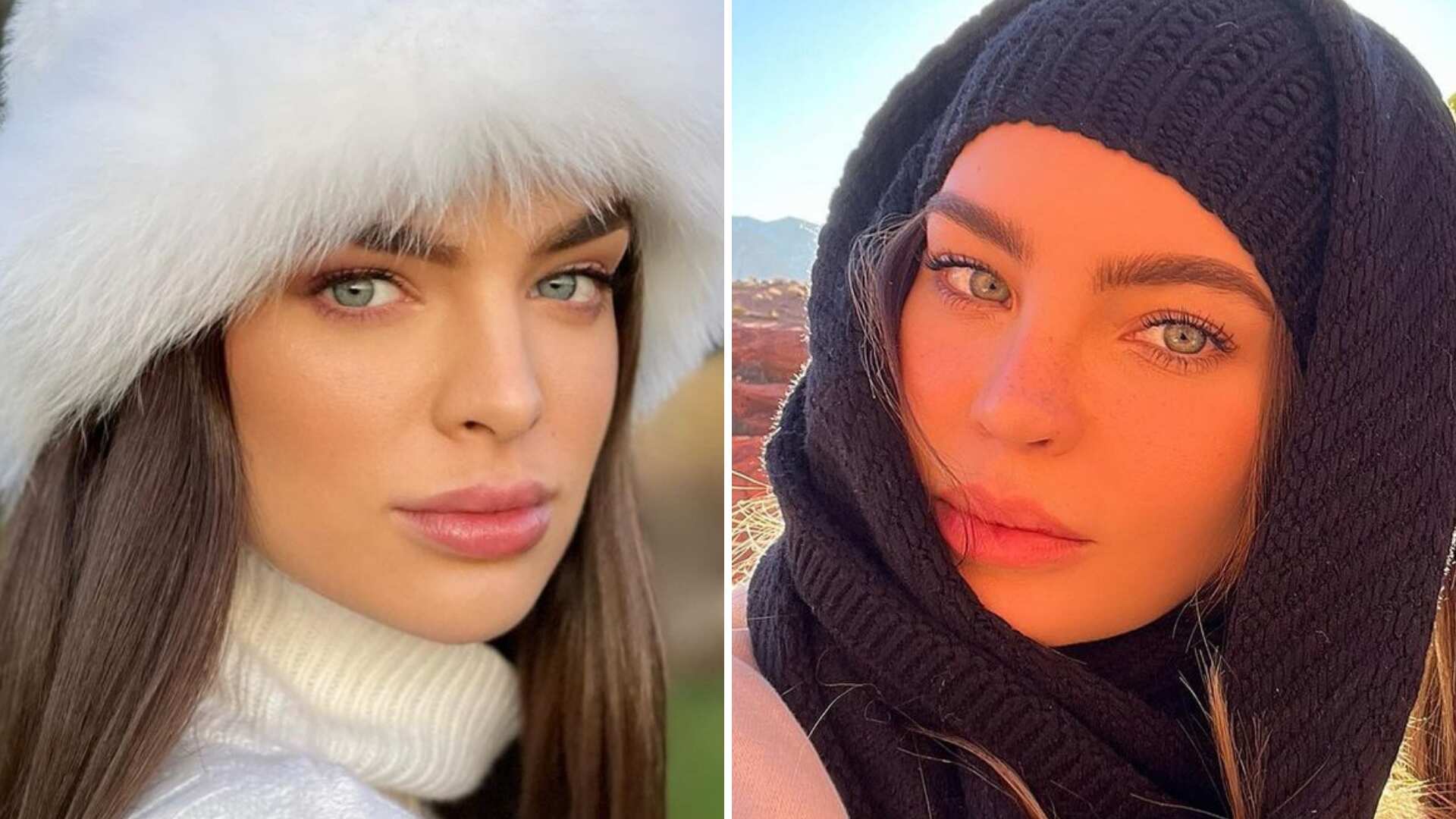 La modelo fue confundida con la cantante mexicana Belinda, por su gran parecido.