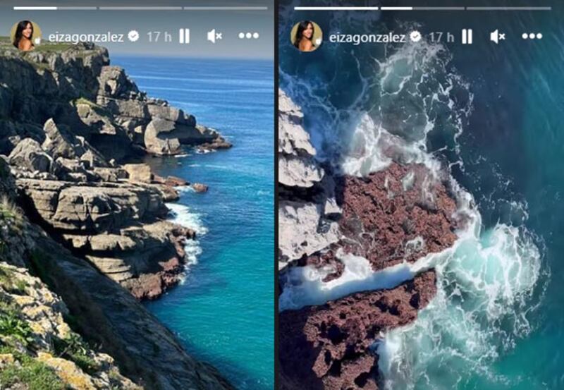 Eiza González vacaciones Mario Casas