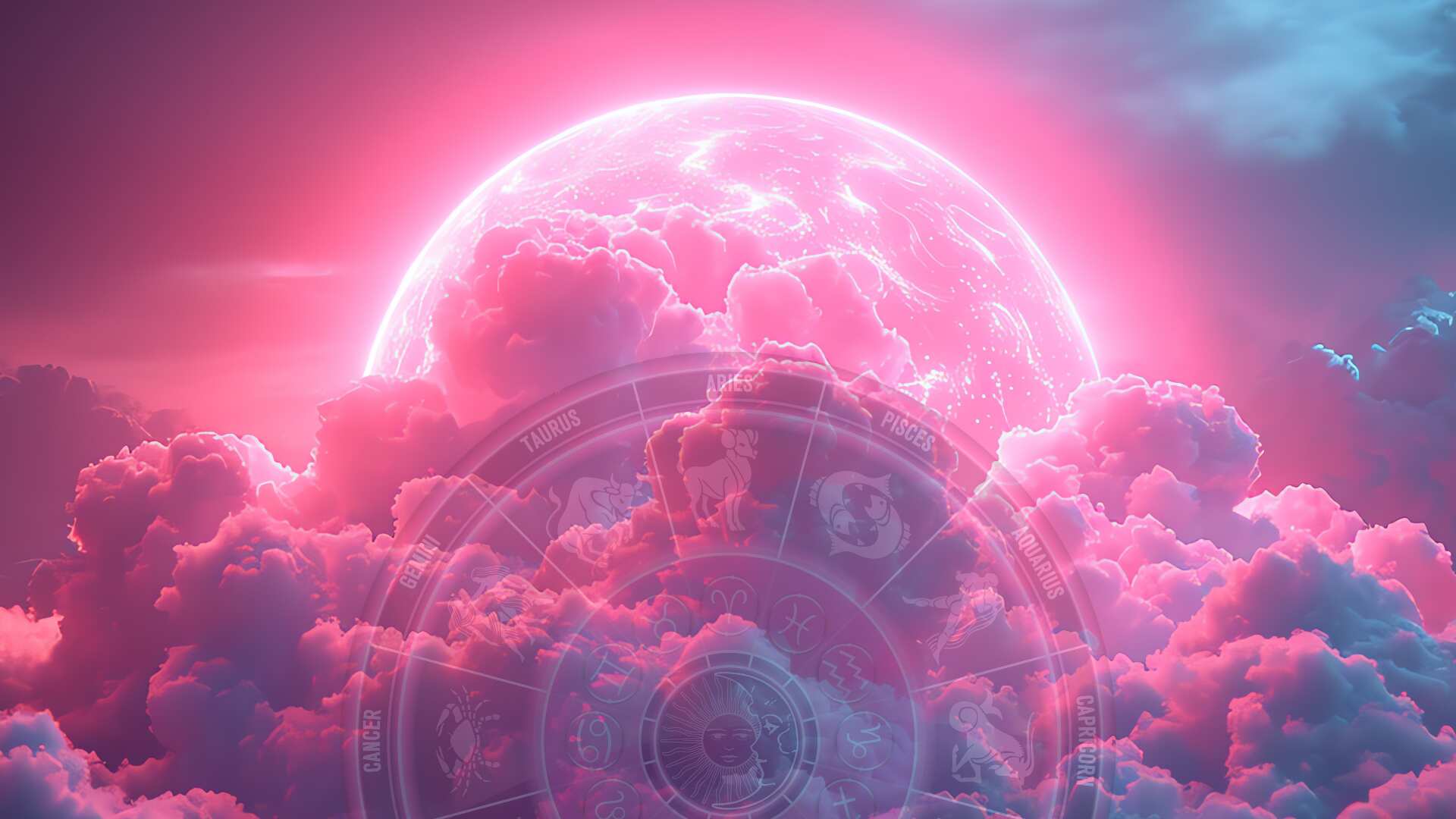 Abril cierra con un golpe de suerte para los signos que más lo necesitan gracias a la Luna Rosa