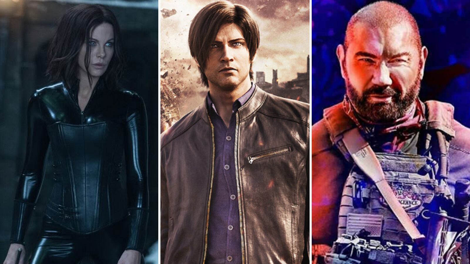 Actores principales de las series similares a Resident Evil.