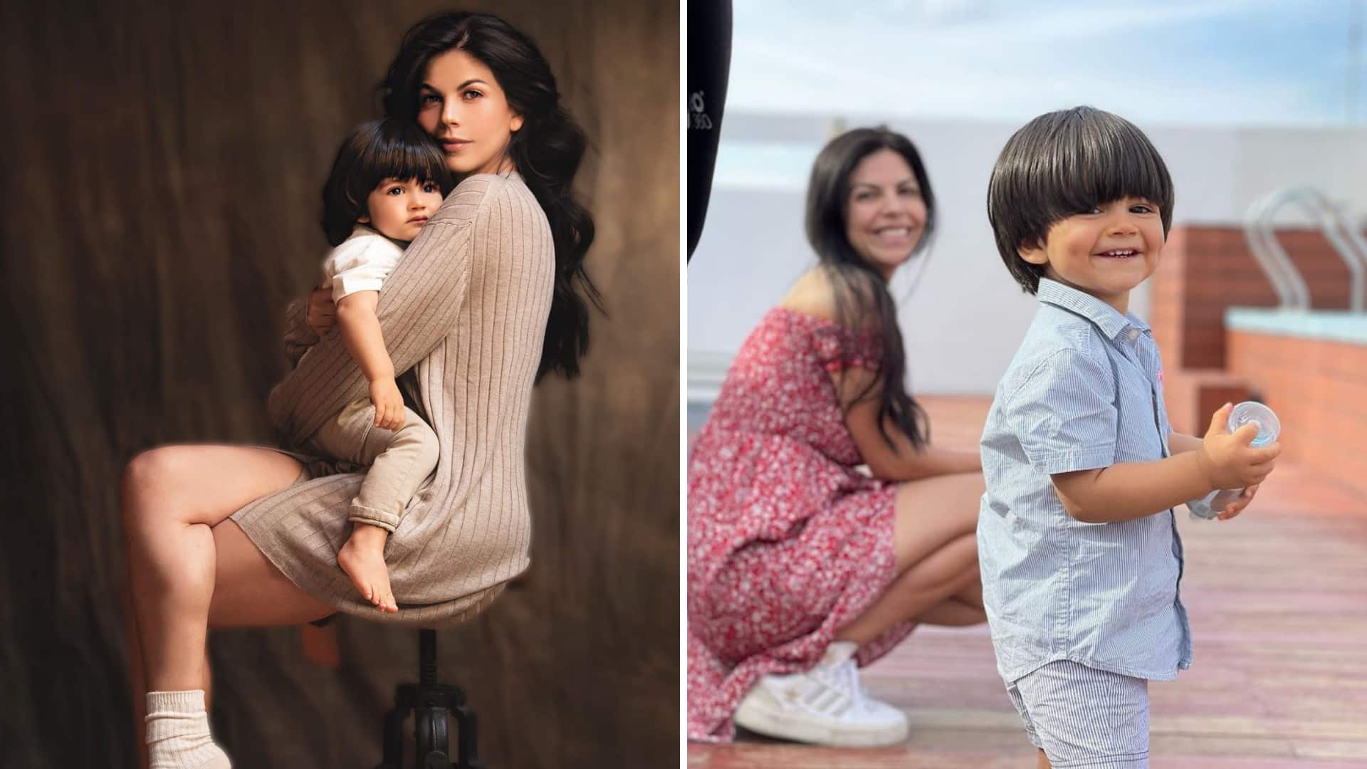 África Zavala tiene un hijo igualito a ella