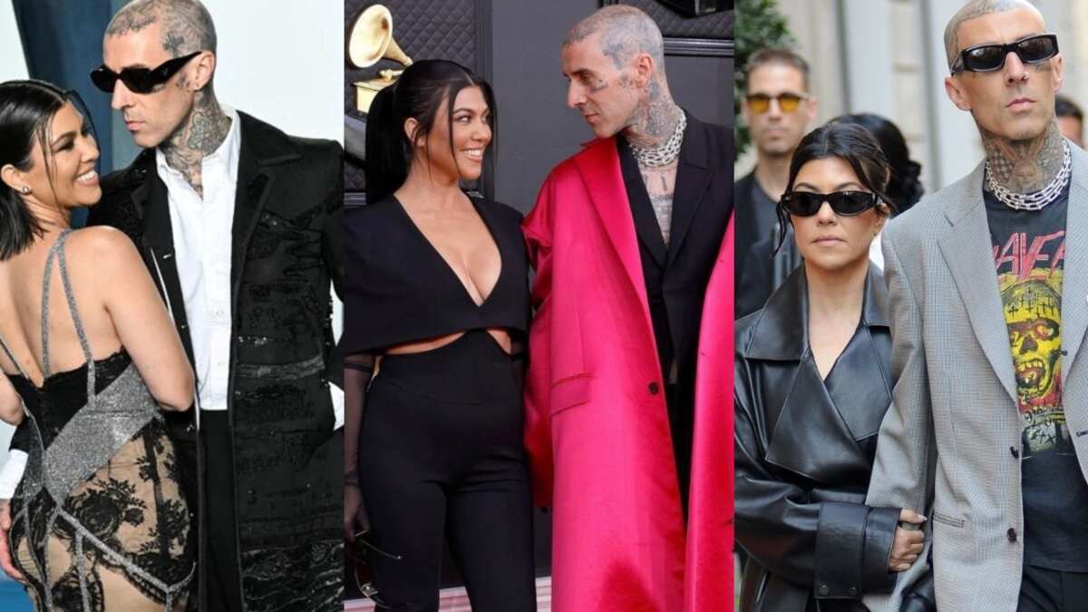 Travis Barker y Kourtney Kardashian