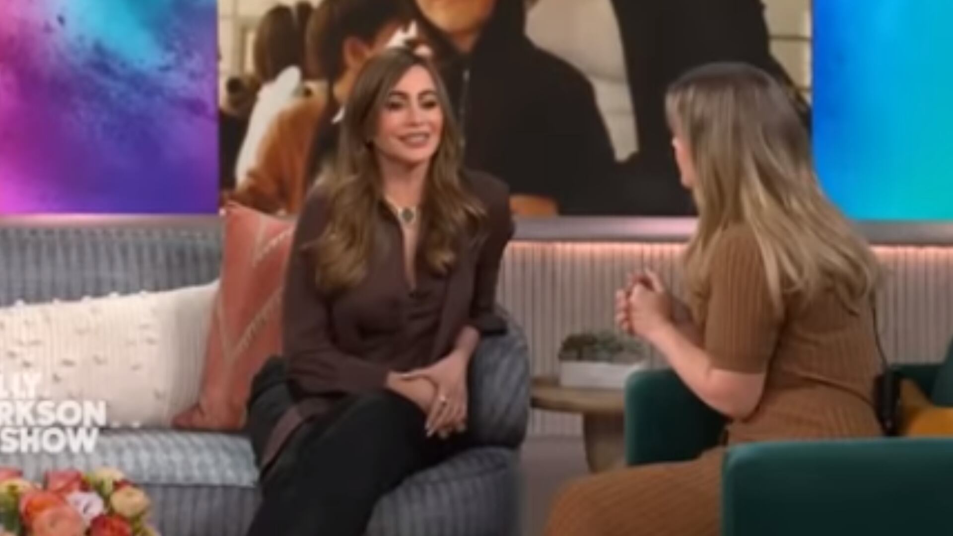 Sofía Vergara manda a callar a Kelly Clarkson cuando subestima su transformación para "Griselda".