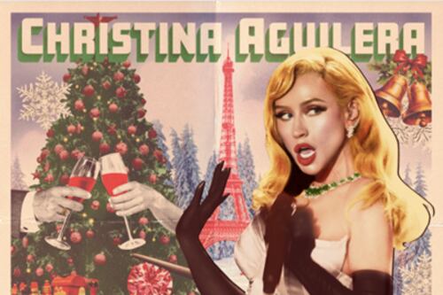 Christina Aguilera estrena sencillo navideño “My Favorite Things (Live from the Eiffel Tower)”