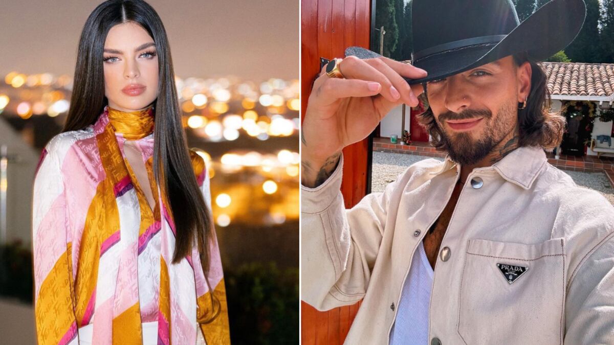 Nadia Ferreira brilló con un seductor atuendo blanco y rojo.