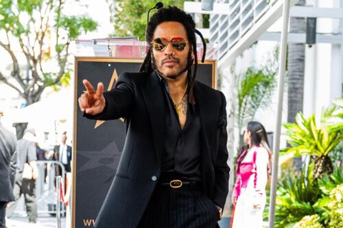 Lenny Kravitz, como todo un mortal, fue captado de compras en el supermercado