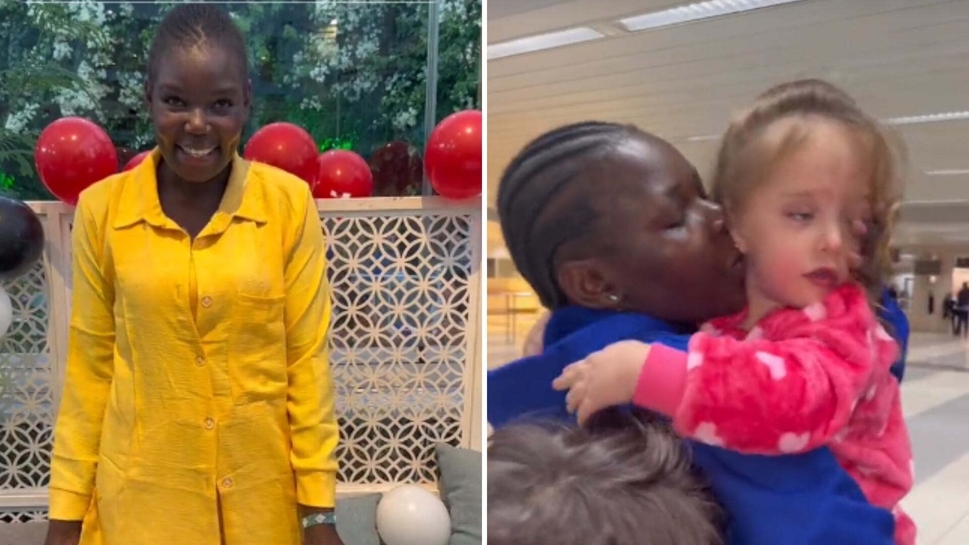 La niñera cuidó por cinco años a cuatro niños del Líbano, quienes la aman como a una madre. La familia está destrozada por su regreso a Kenia.