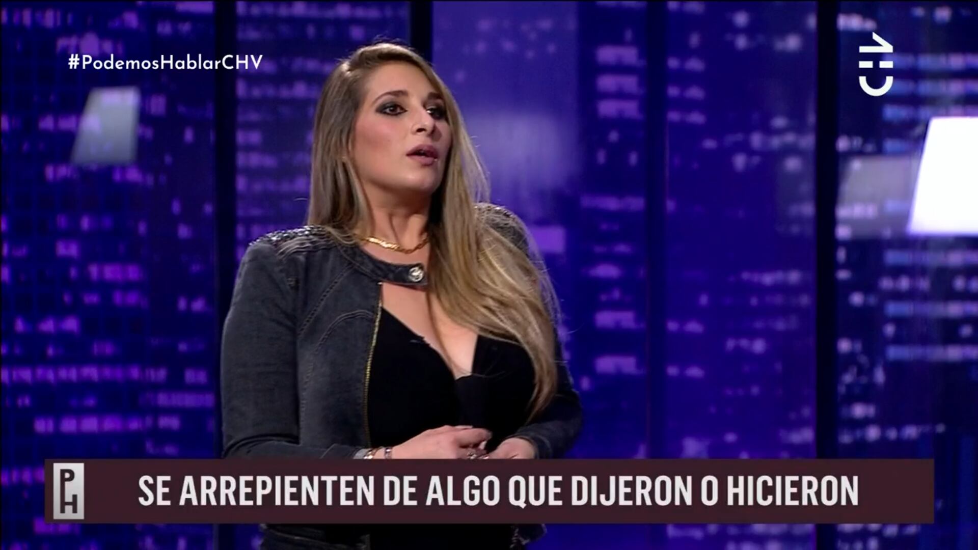 Perla Ilich en "Podemos Hablar"