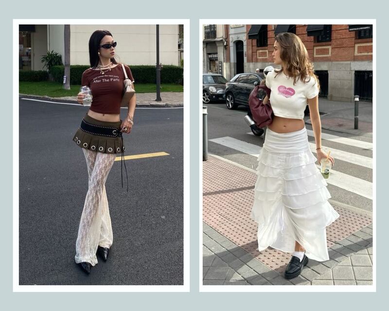 Las playeras 'bebé' serán tendencia este 2025.