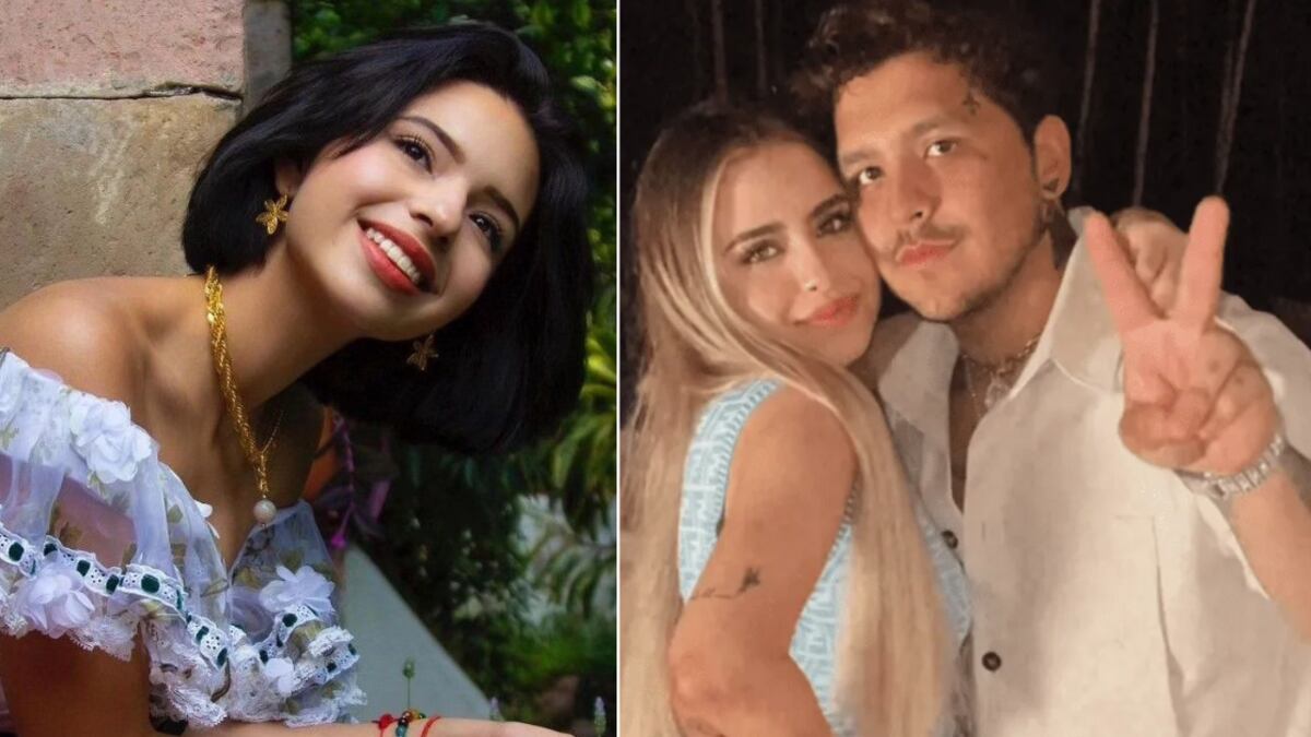 Christian Nodal se convirtió en el padrino de su sobrino, Amel.