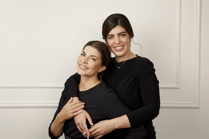 María José Baquerizo Queirolo y su madre, Rosanna Queirolo