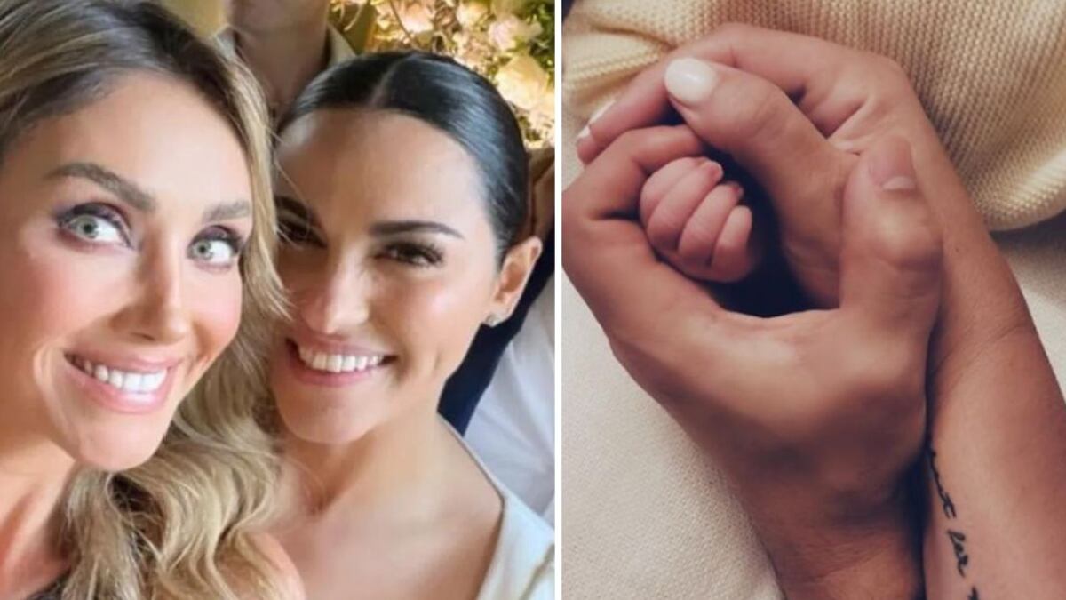 Anahí y Maite Perroni hija