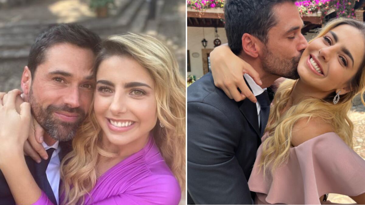 Michelle Renaud y Matías se enamoraron a primera vista.