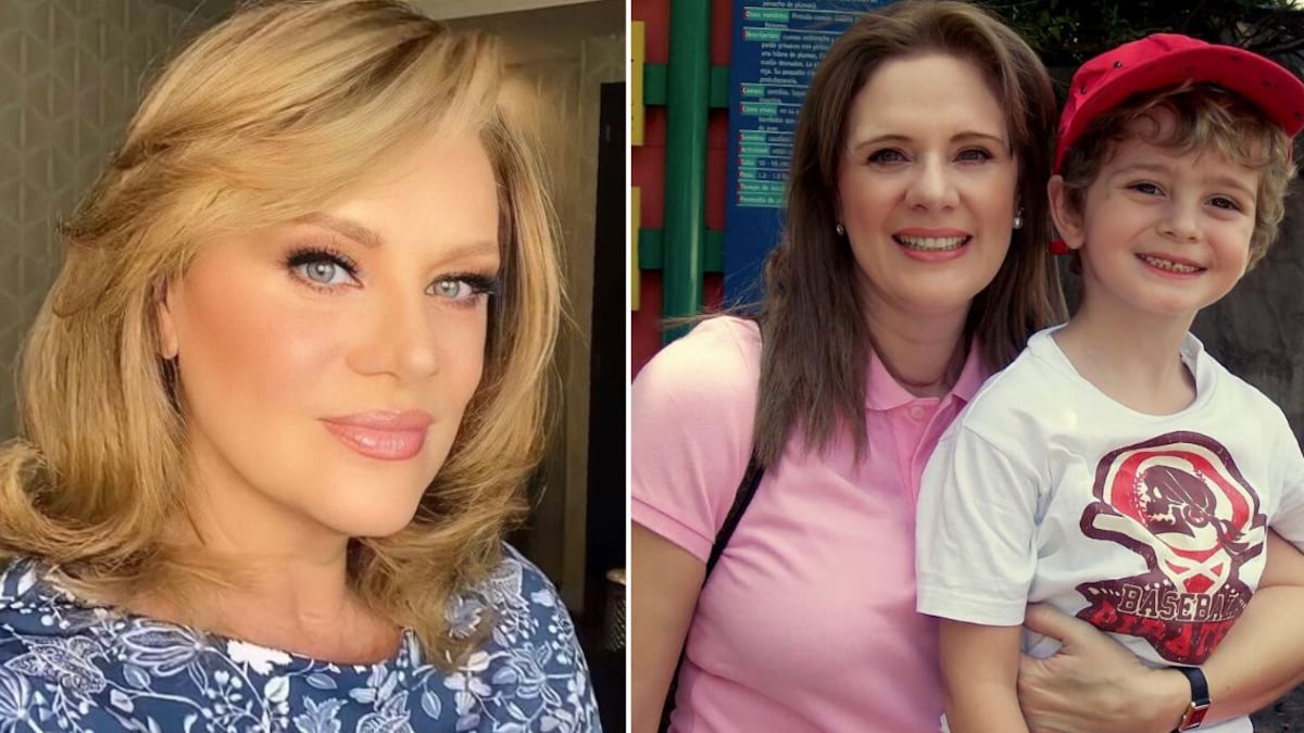 Érika Buenfil tiene una gran relación con su único hijo