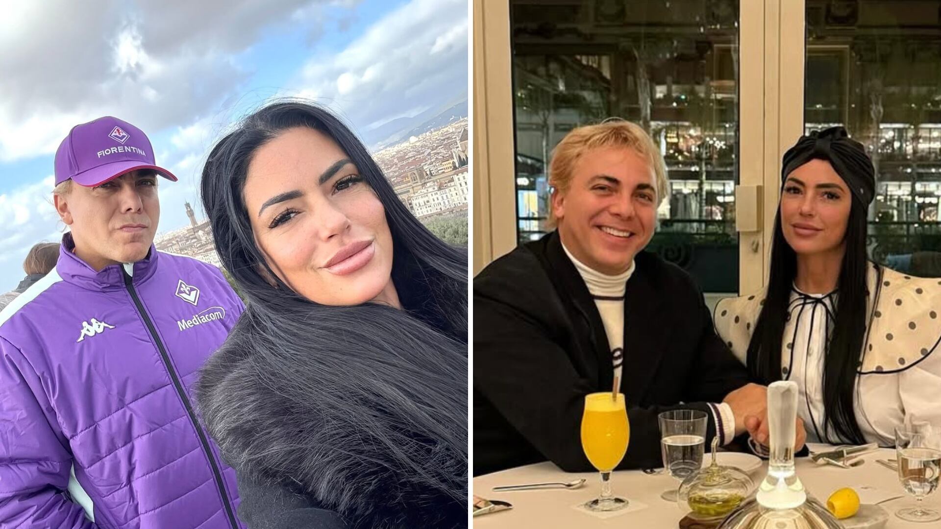 Cristian Castro y su novia Mariela Sánchez anunciaron su casamiento en un programa en vivo.