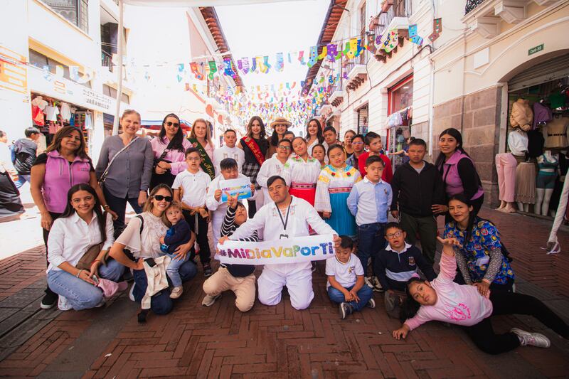 La Fundación Reina de Quito y el Patronato San José inauguraron juntos “El Corredor de la Inclusión”