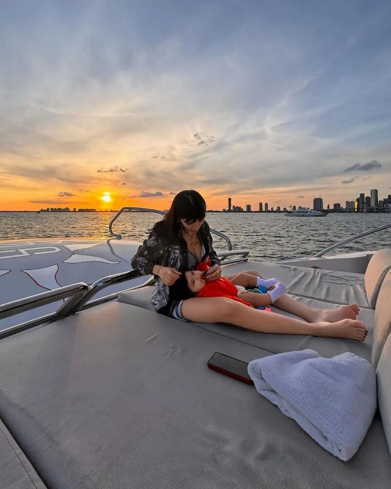 Cazzu e Inti en Miami