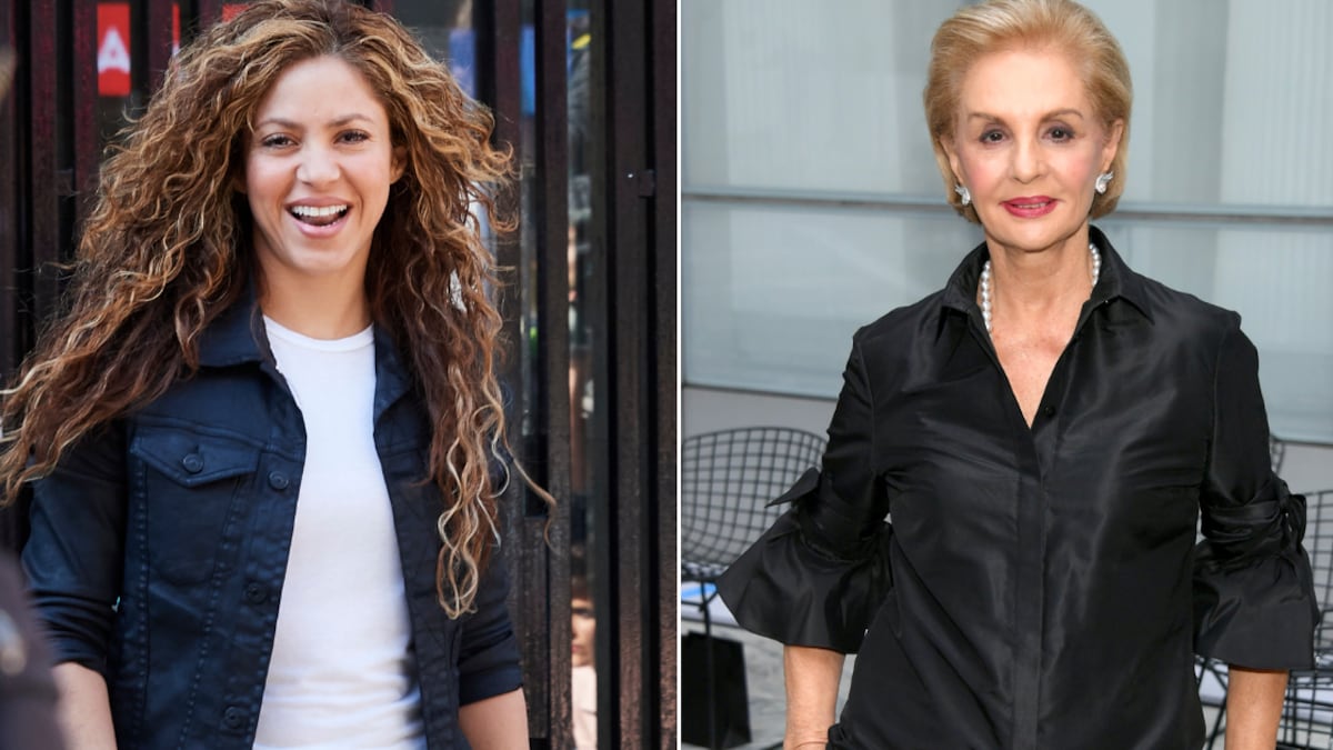 Shakira retó a Carolina Herrera usando el look más chic para la próxima primavera.