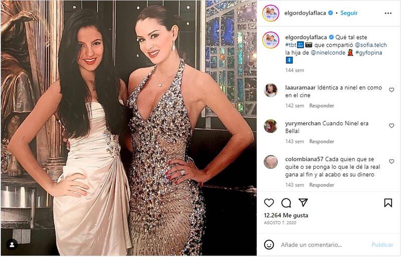 Ninel Conde y su hija