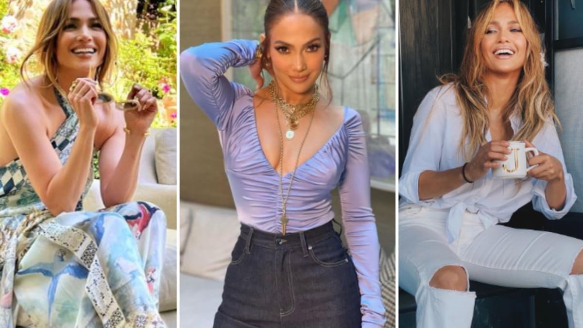 Jennifer López prueba que no se avergüenza de sus celulitis a sus 53