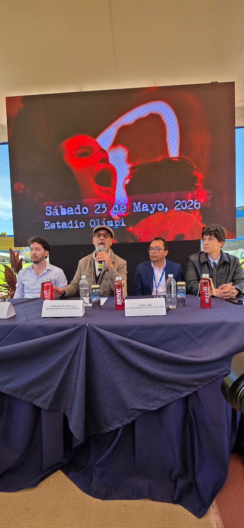 Rueda de prensa del concierto de Ed Sheeran