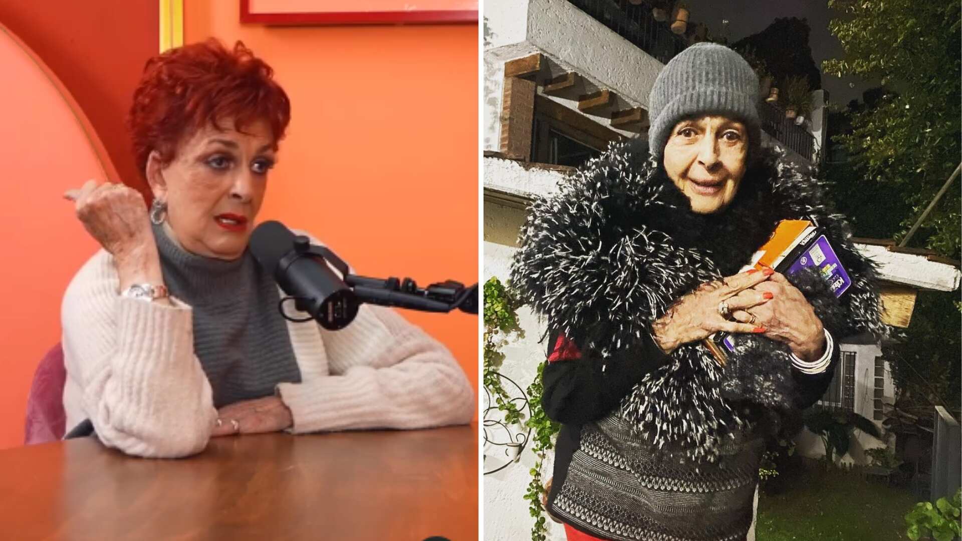 La artista estaba enferma y fue hospitalizada de emergencia.