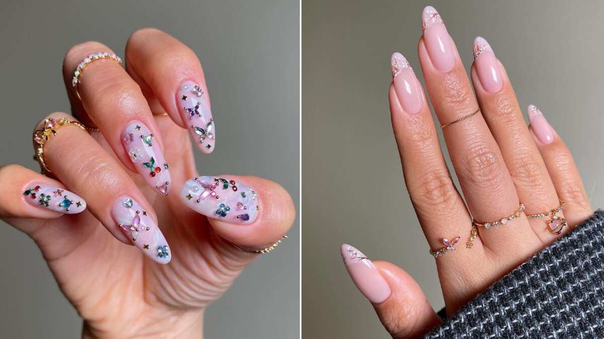 Las uñas coreanas son una de las grandes tendencias en manicura en 2024