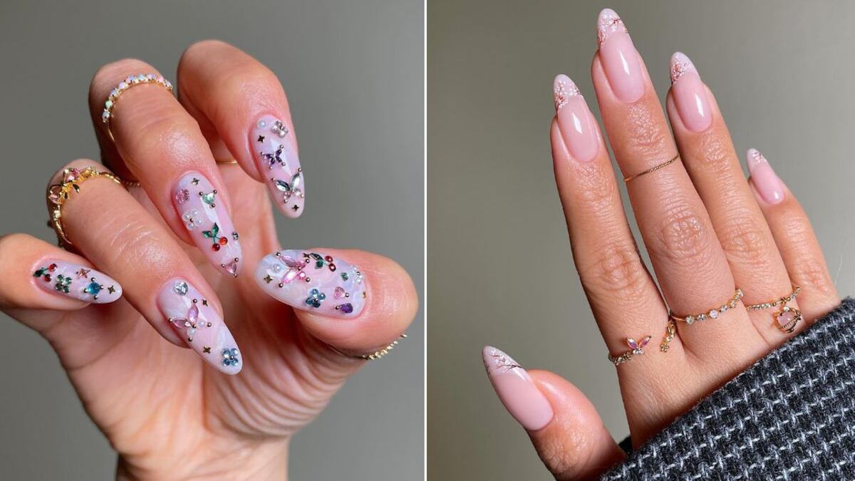 Las uñas coreanas son una de las grandes tendencias en manicura en 2024