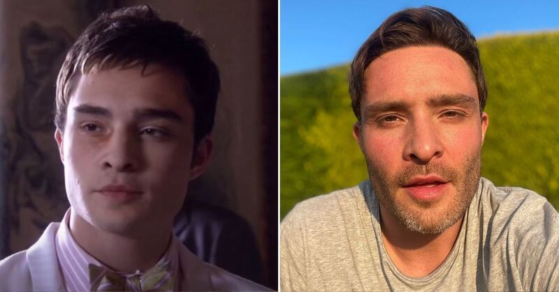 Ed Westwick en la primera temporada de 'Gossip Girl' y en la actualidad