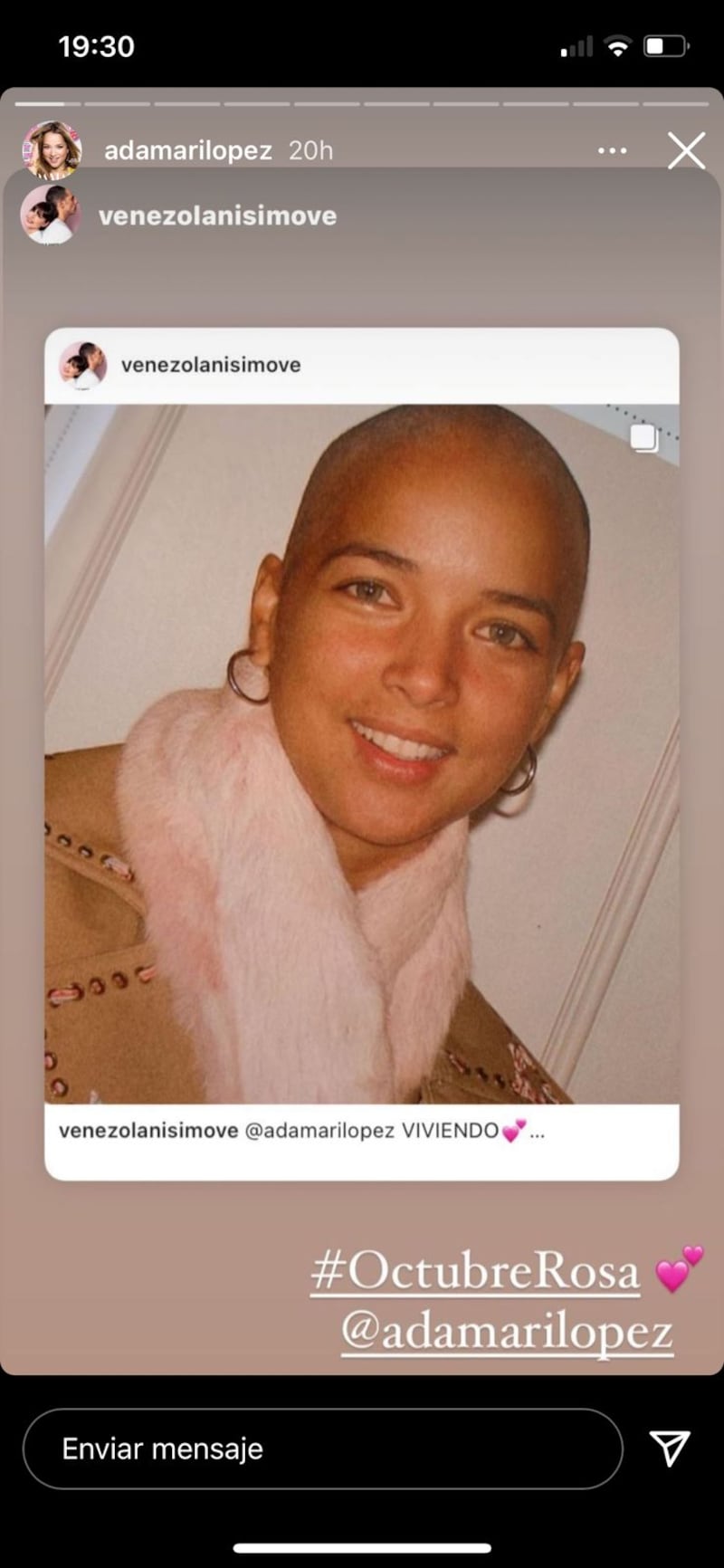Adamari Lopez recordó sus días de lucha contra el cáncer