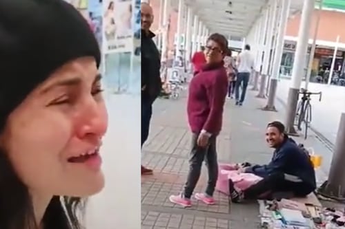 A un vendedor no le gustó la grosería de Adriana Díaz, ‘la esquizofrénica de TikTok’, y le respondió contundentemente