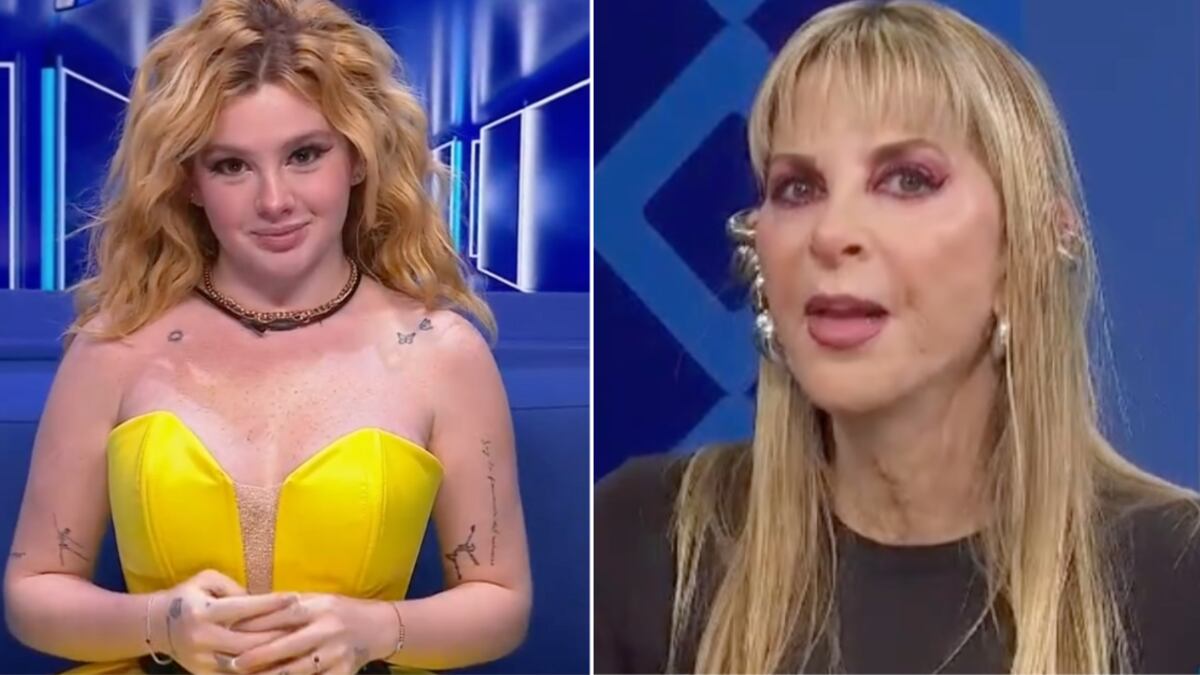 Así fue el reencuentro de Briggitte Bozzo y Shanik Berman.