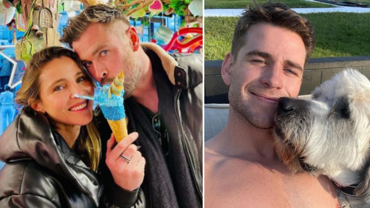 Así es la relación de cuñados de Elsa Pataky con Liam Hemsworth