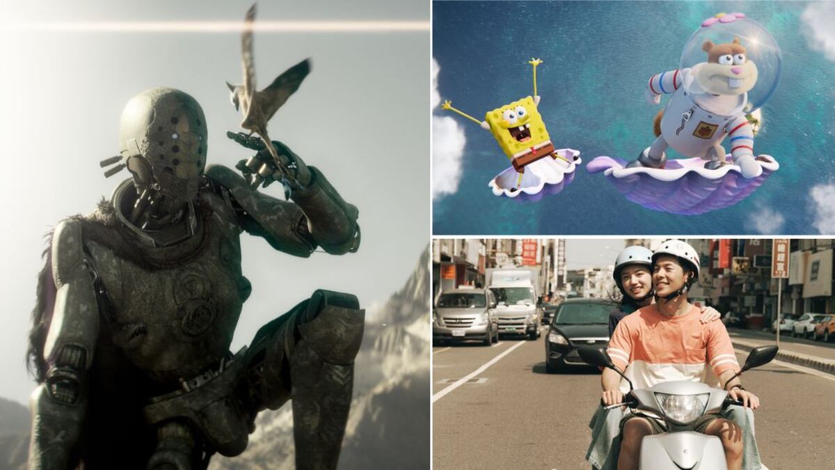 Escenas de Rebel Moon (Parte uno): Corte del director, Al rescate de Fondo de Bikini: La película de Arenita Mejillas y 18 años después