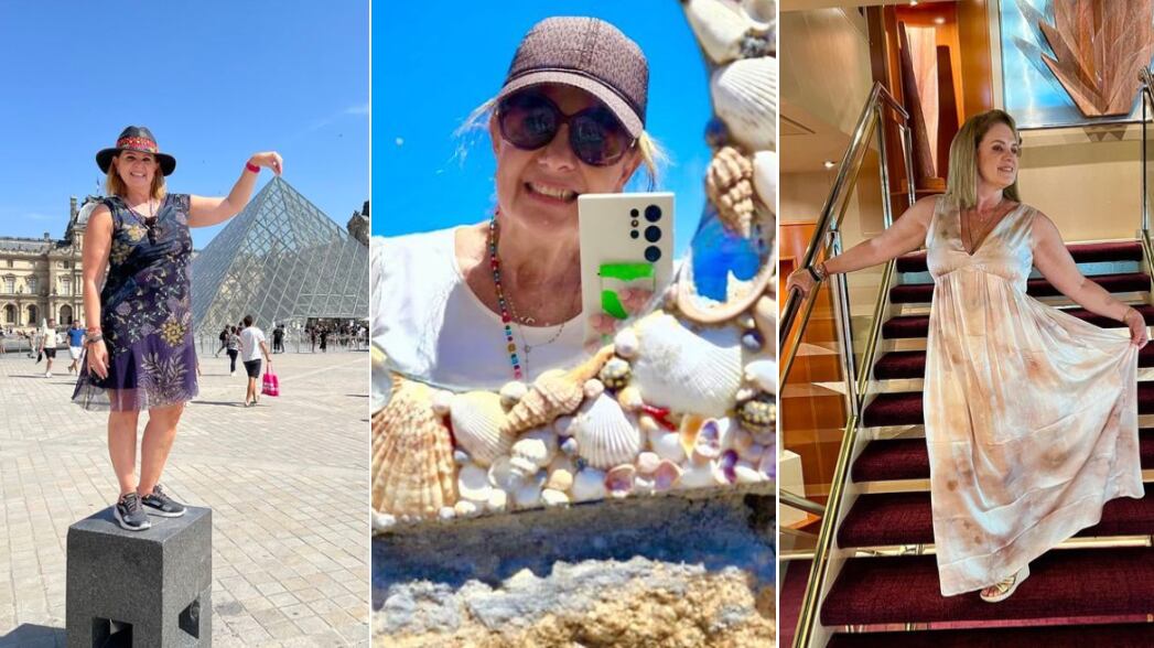 Érika Buenfil se divirtió "como niña" en sus vacaciones por Europa